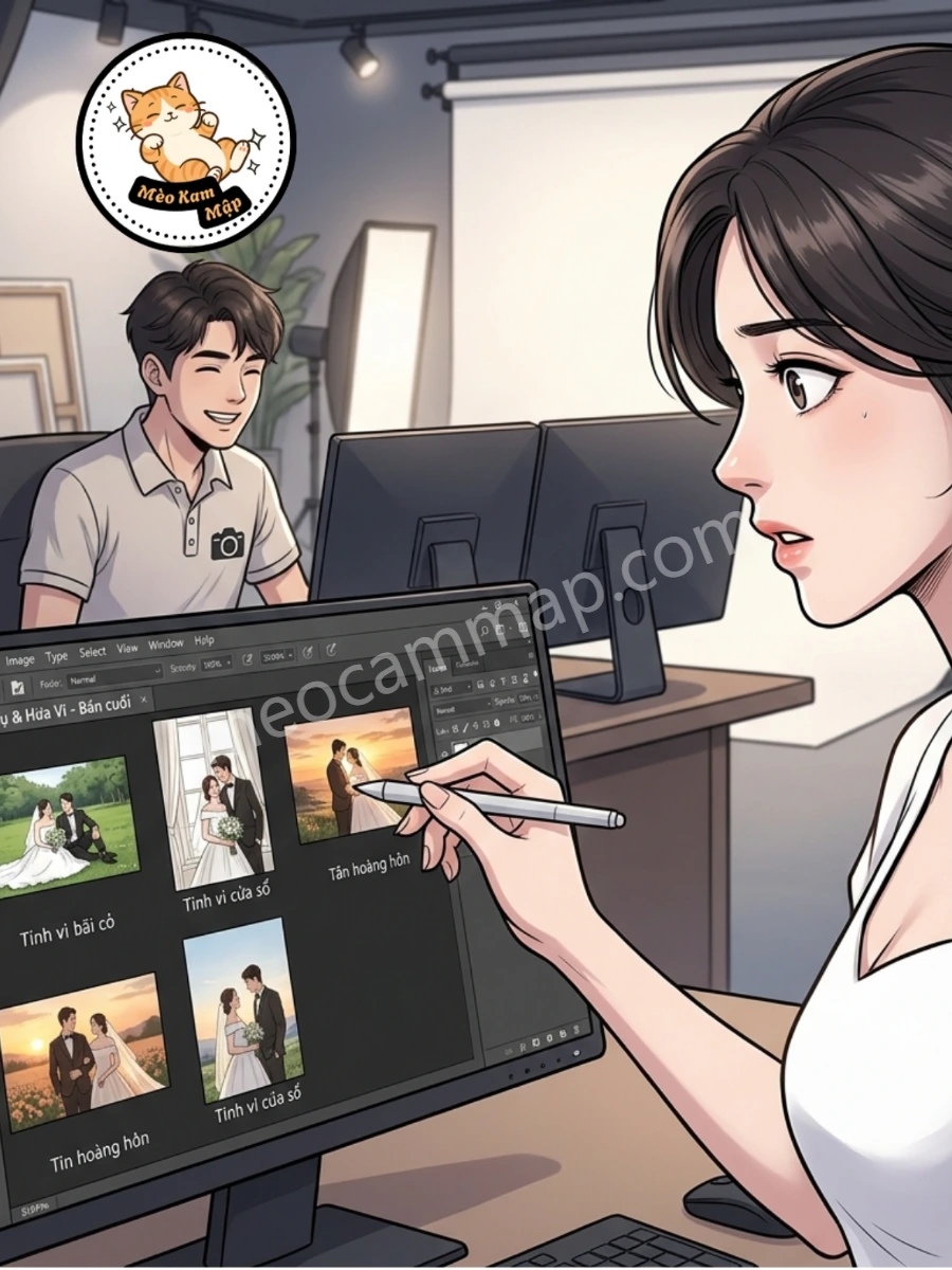 Sự Phản Bội Trong Bộ Ảnh Cưới