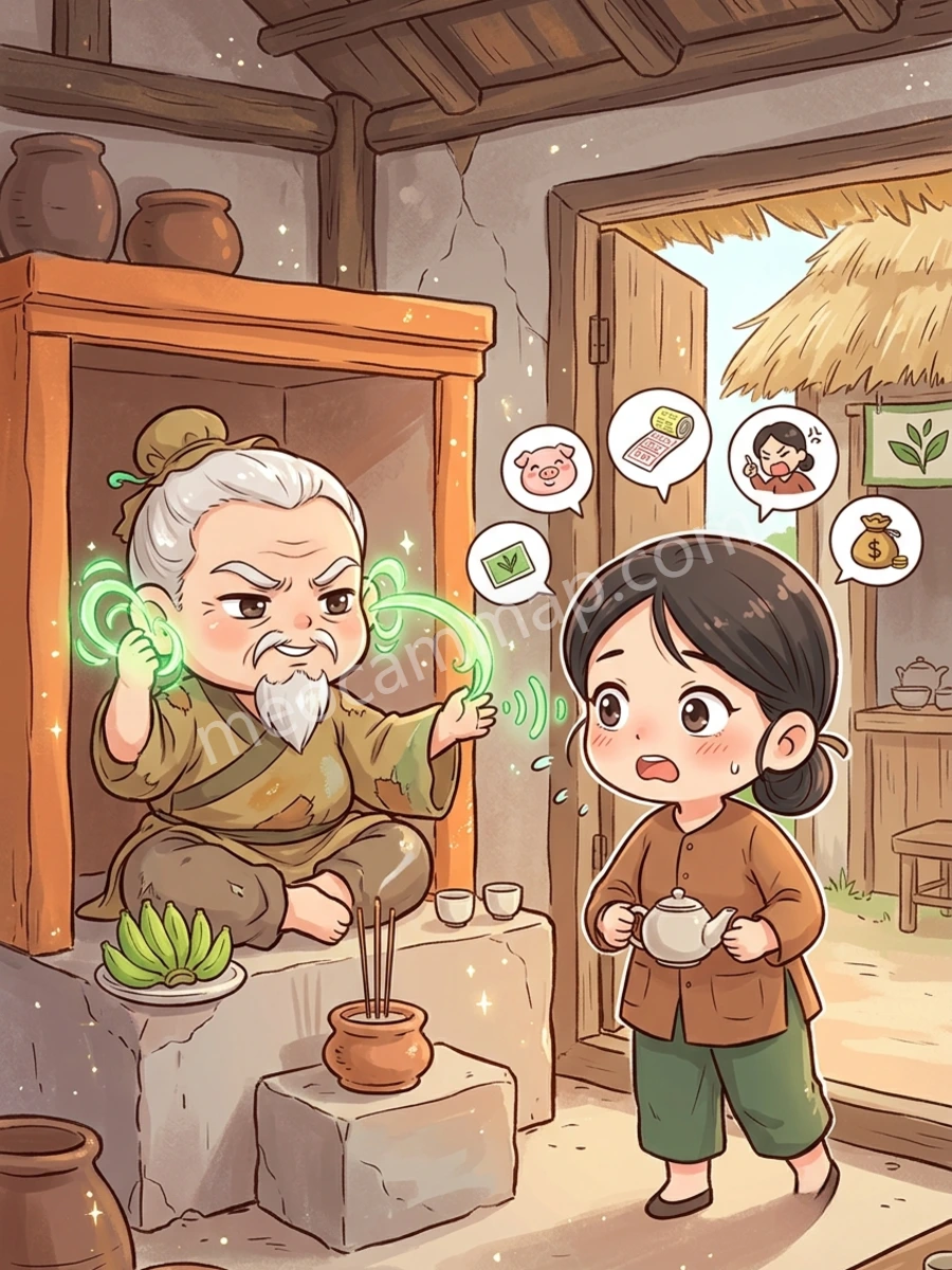 Ta Nghe Được Lời Khấn Của Cả Trấn, Lời Đầu Tiên Là Xin Cho Nhà Ta Gặp Họa