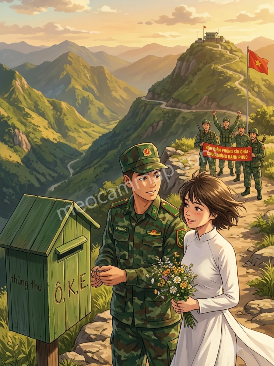 Tấm Ảnh Cưới Của Cả Đồn