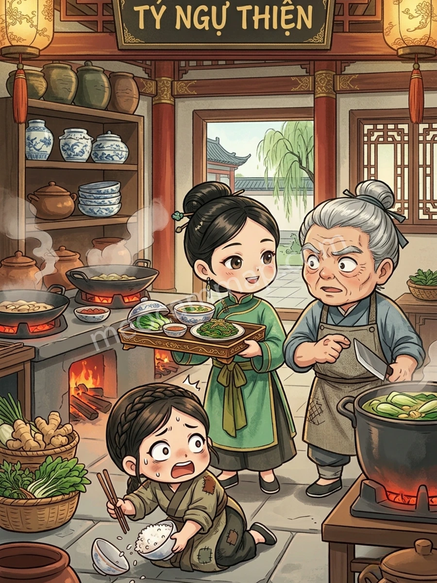 Vua Chỉ Được Ăn Ba Gắp, Nàng Dọn Một Món Thành Ba Đĩa