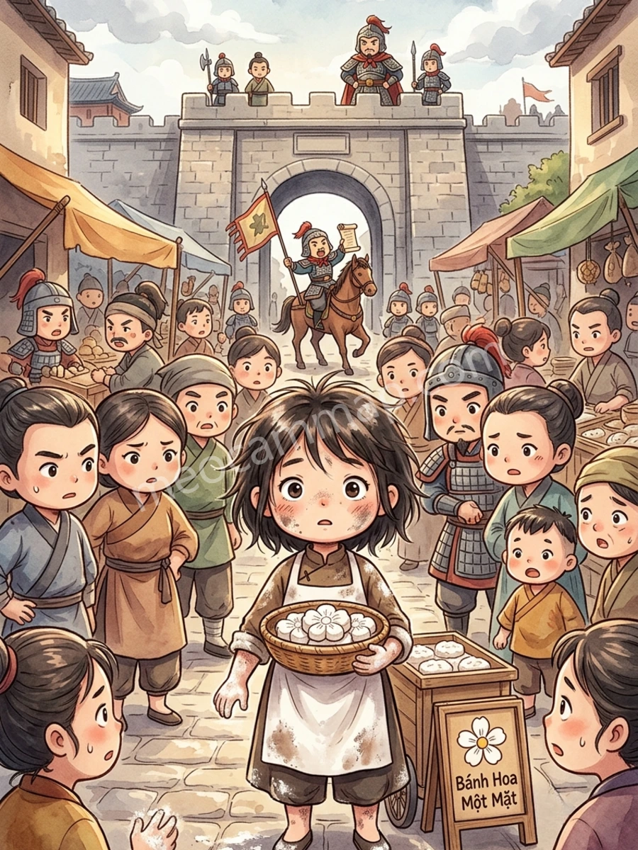 Địch Vây Thành Ba Tháng, Tướng Địch Chỉ Đòi Một Mình Nàng