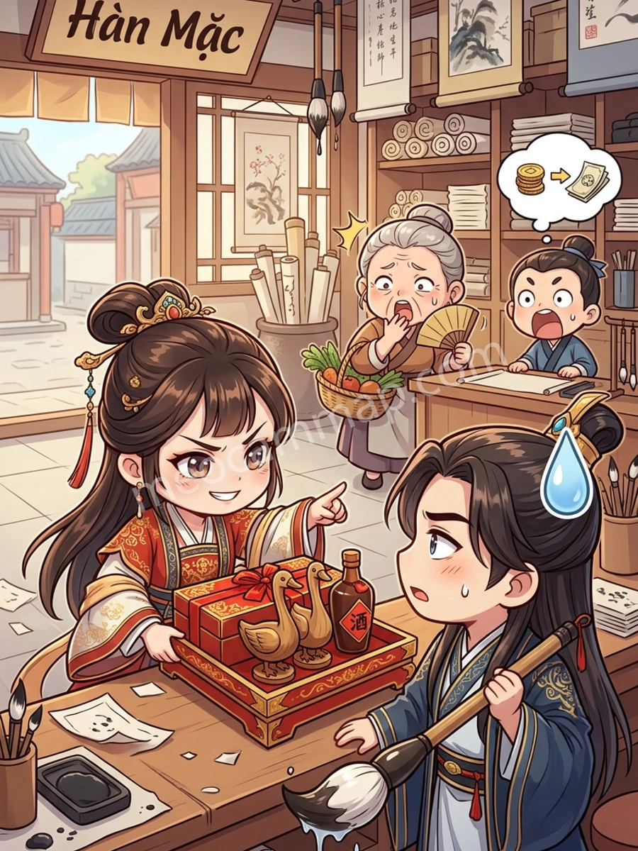 Nàng Gả Cho Kẻ Thù, Của Hồi Môn Là Một Con Dao Bóc Giấy
