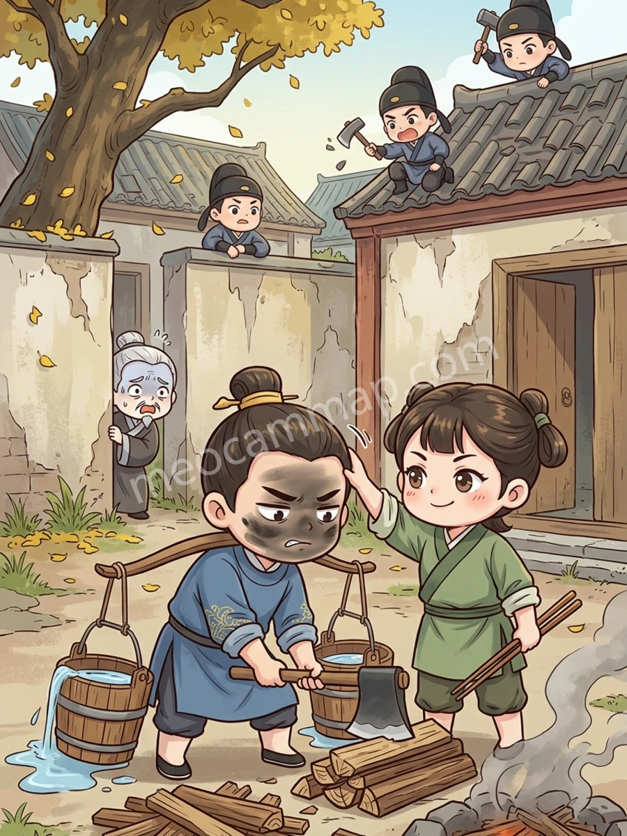 Ta Là Hoàng Đế, Nửa Năm Nay Bị Một Cung Nữ Quét Kho Sai Đi Gánh Nước