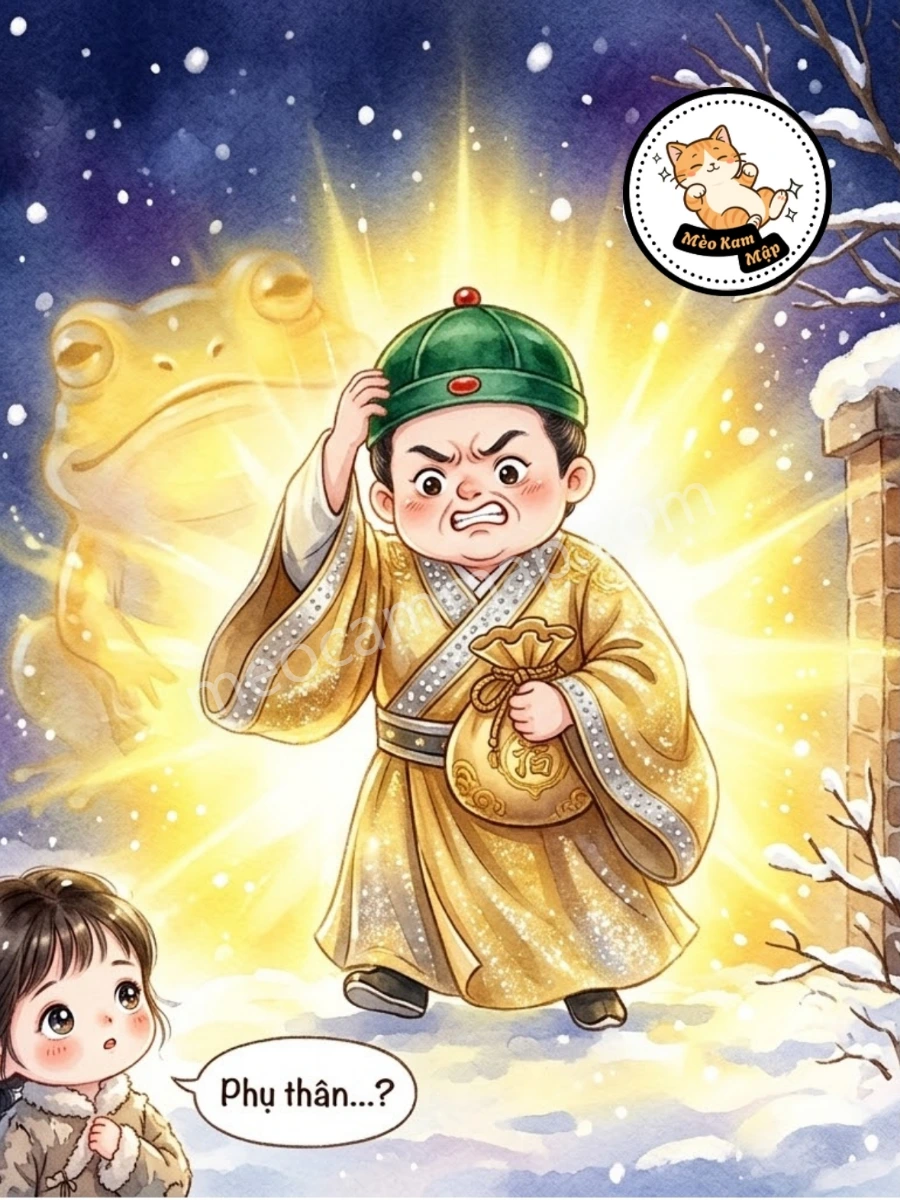 Lừa Một Con Cóc Vàng Về Làm Phụ Thân