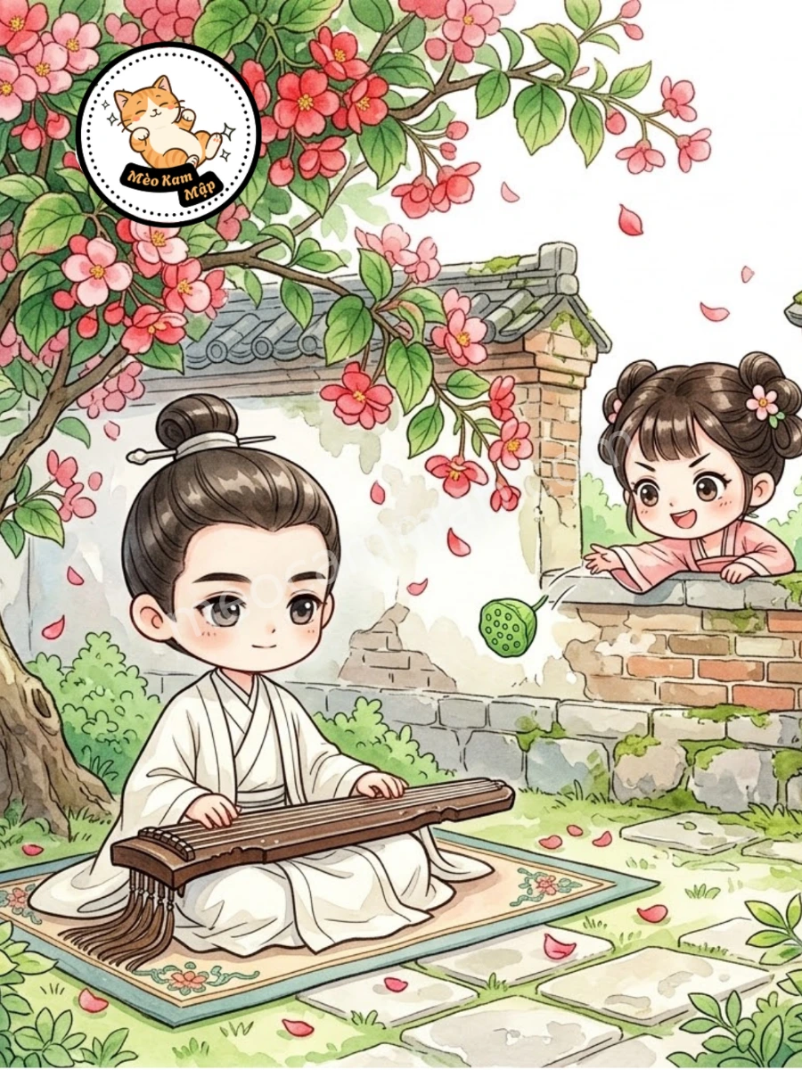 Trăng Trong Nước, Hoa Trong Gương