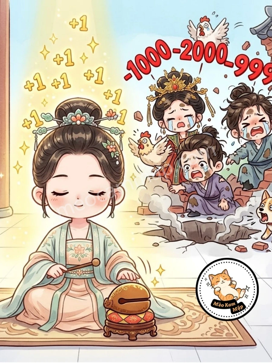 Mõ Gỗ Vừa Gõ, Cừu Nhân Gặp Họa