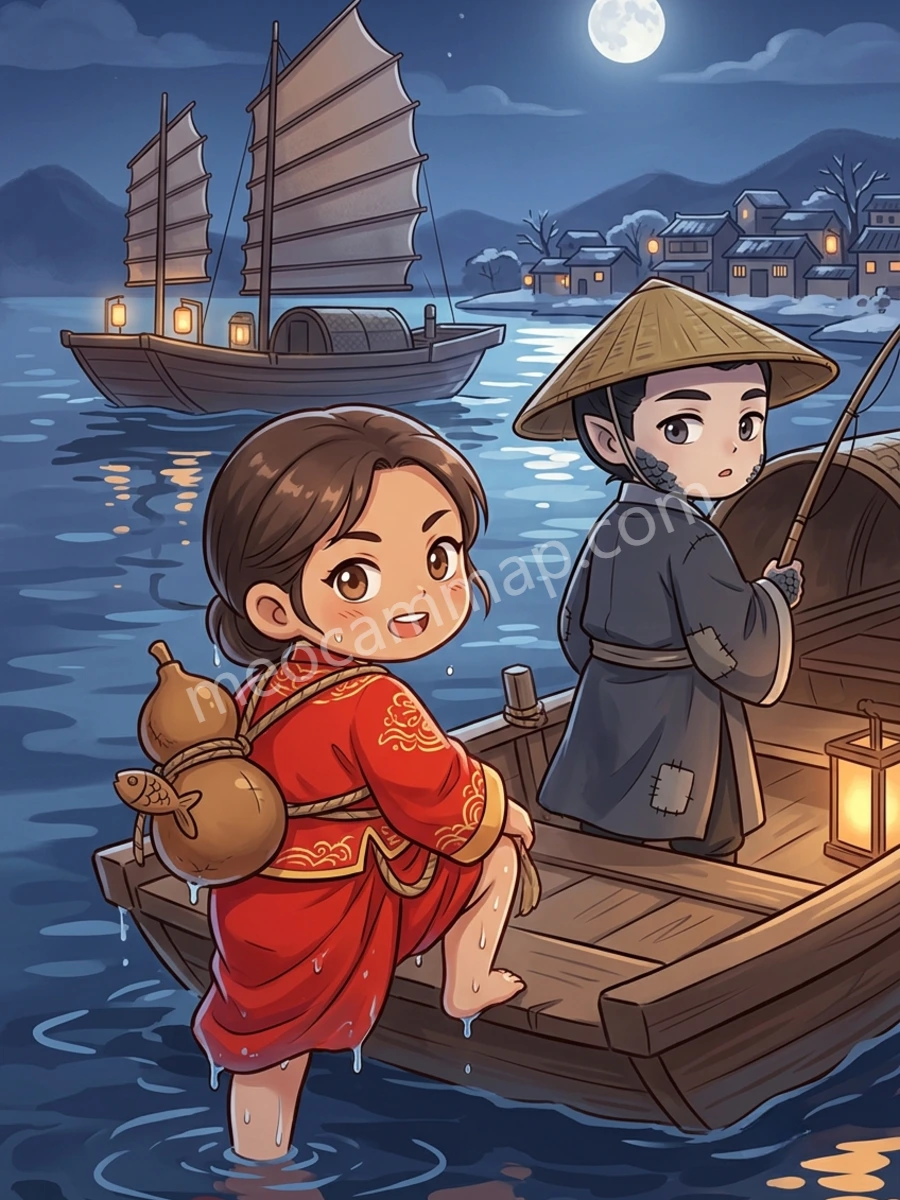 Ta Được Gả Cho Hà Bá, Nhưng Ta Biết Bơi