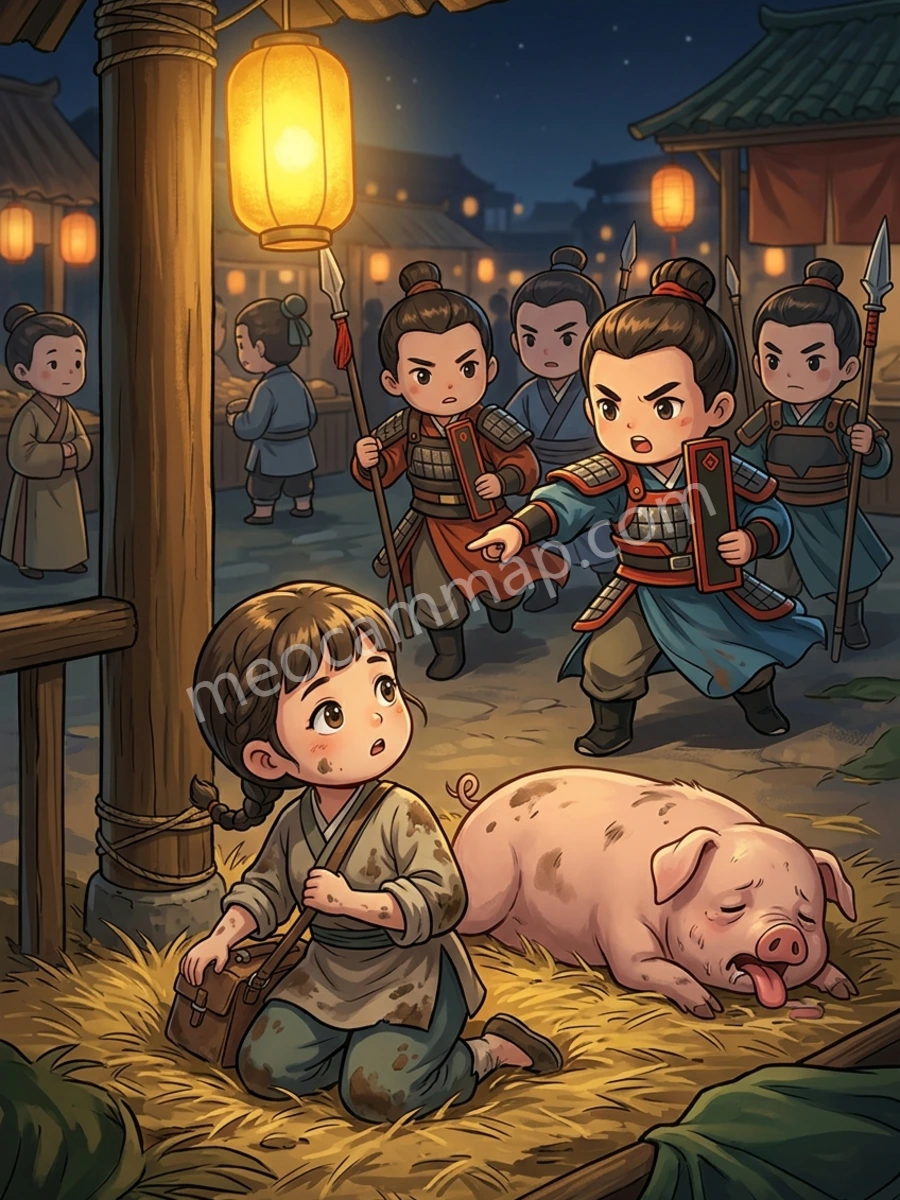 Ngựa Vua Ốm, Cả Triều Gọi Nàng Chữa Lợn