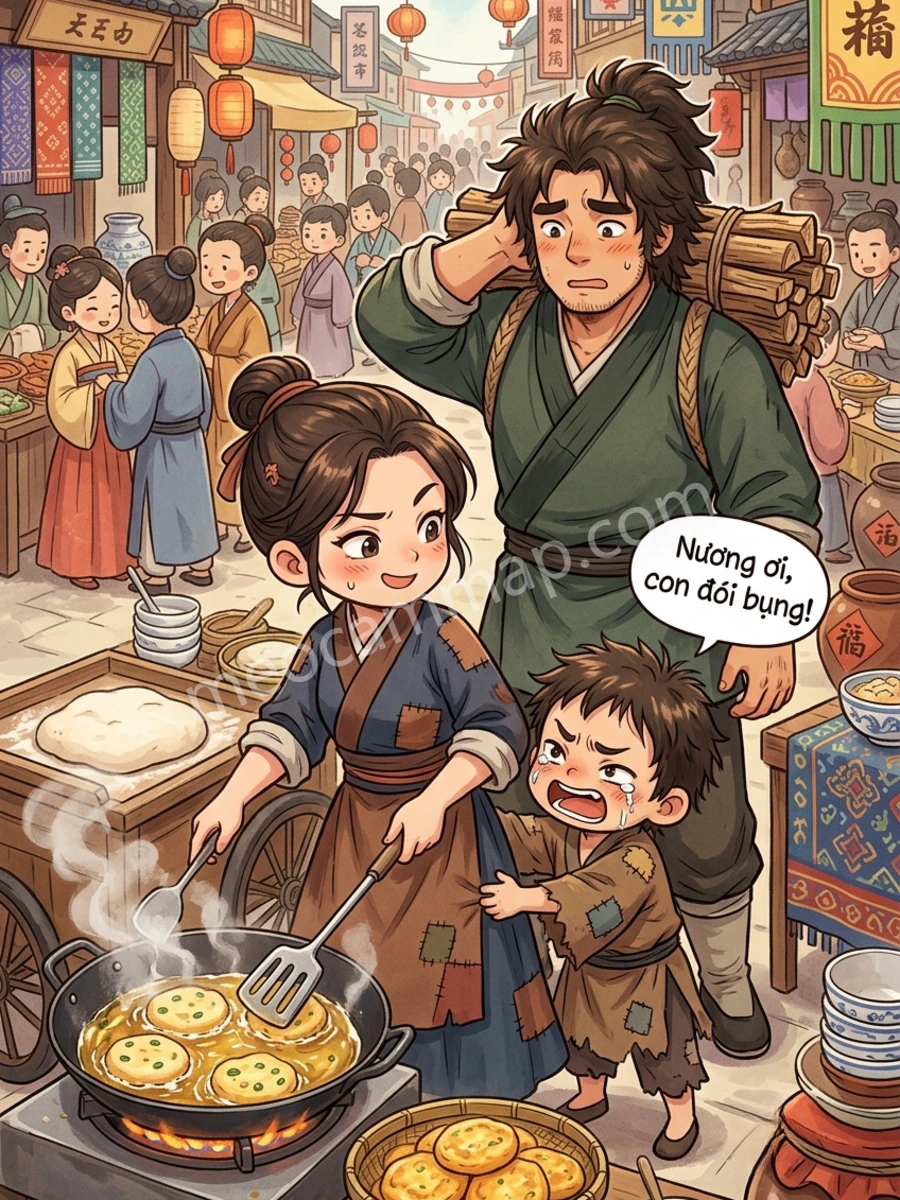 Nương Ơi, Con Đói Bụng