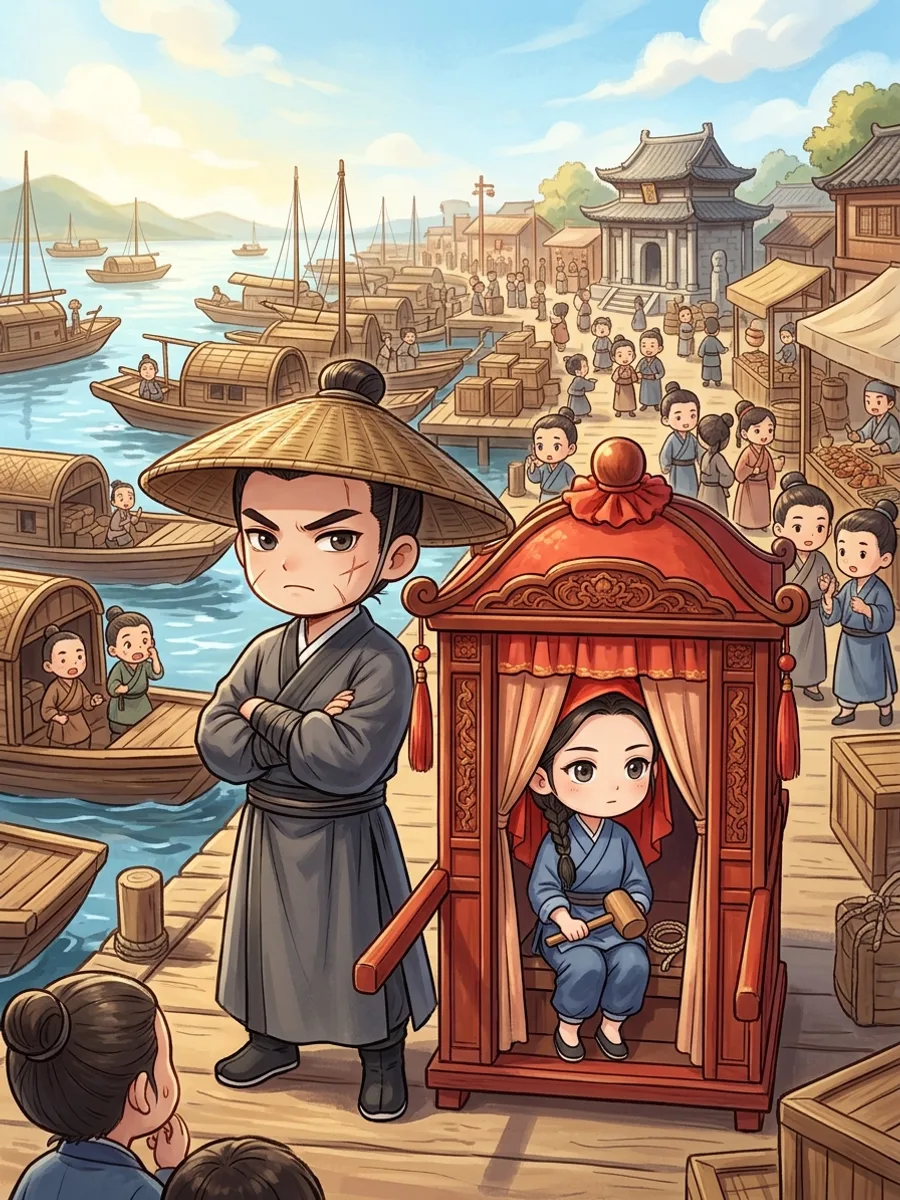 Gả Thay Cho Kẻ Cả Bến Sợ, Ta Vén Rèm Kiệu Hỏi Hắn Xảm Thuyền Có Tính Công Không