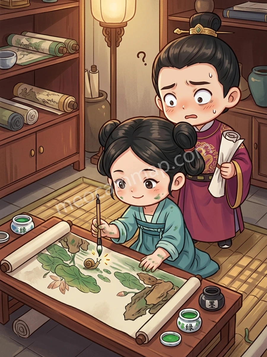 Họa Thánh Kinh Thành Không Biết Cầm Bút