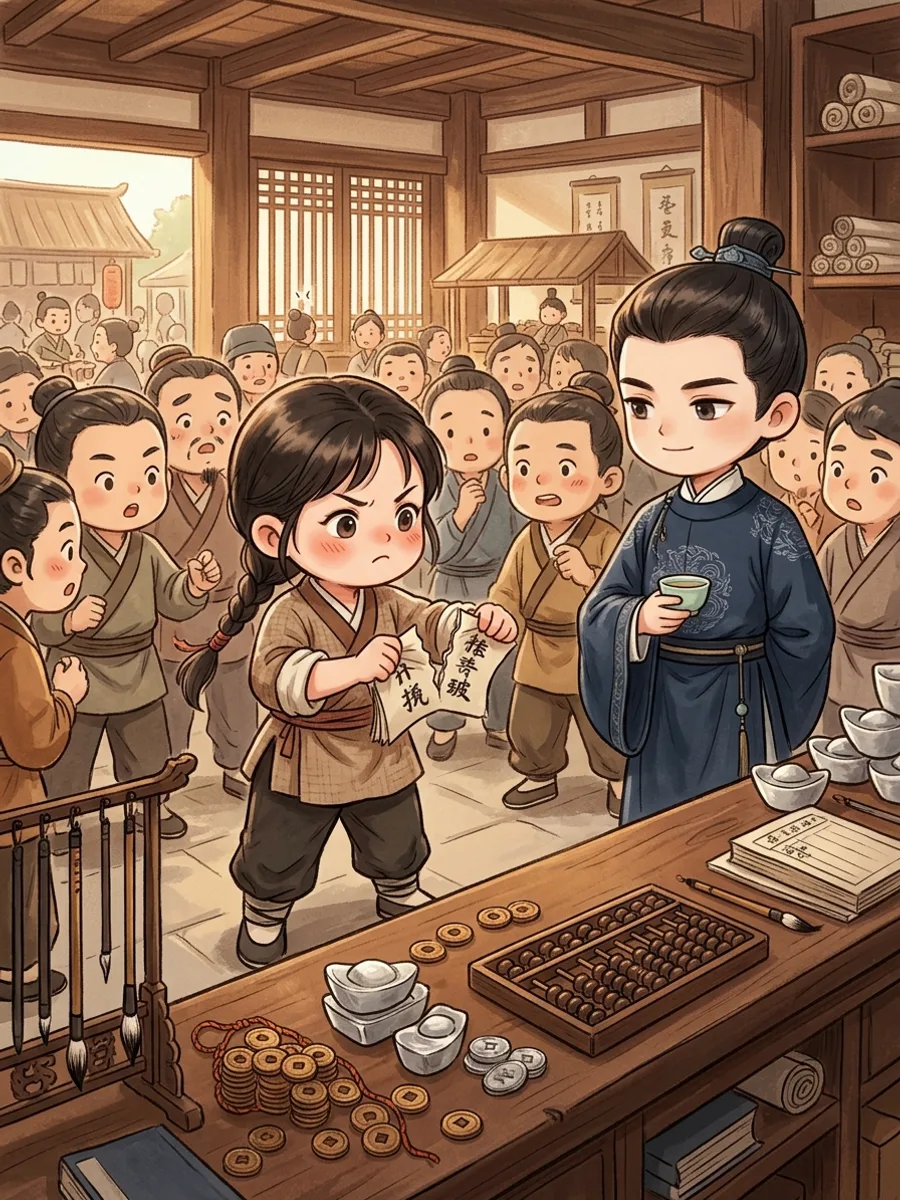 Chủ Tiền Trang Đòi Ta Làm Thiếp Thứ Ba Trừ Nợ Cho Nương, Ta Xé Văn Tự Ngay Giữa Sảnh
