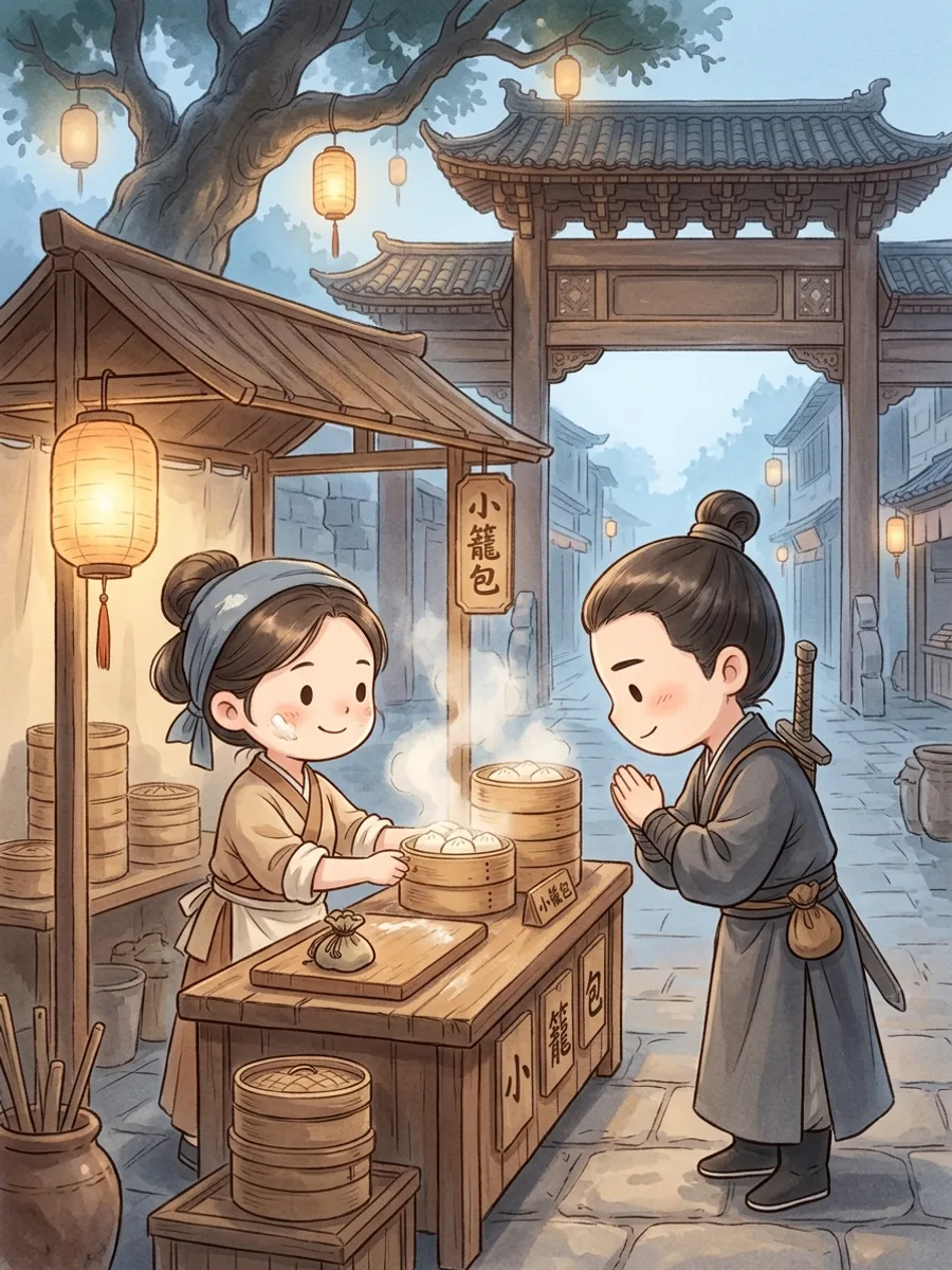 Đao Phủ Treo Đao, Trả Ba Mươi Lượng Xin Ta Dạy Gói Bánh