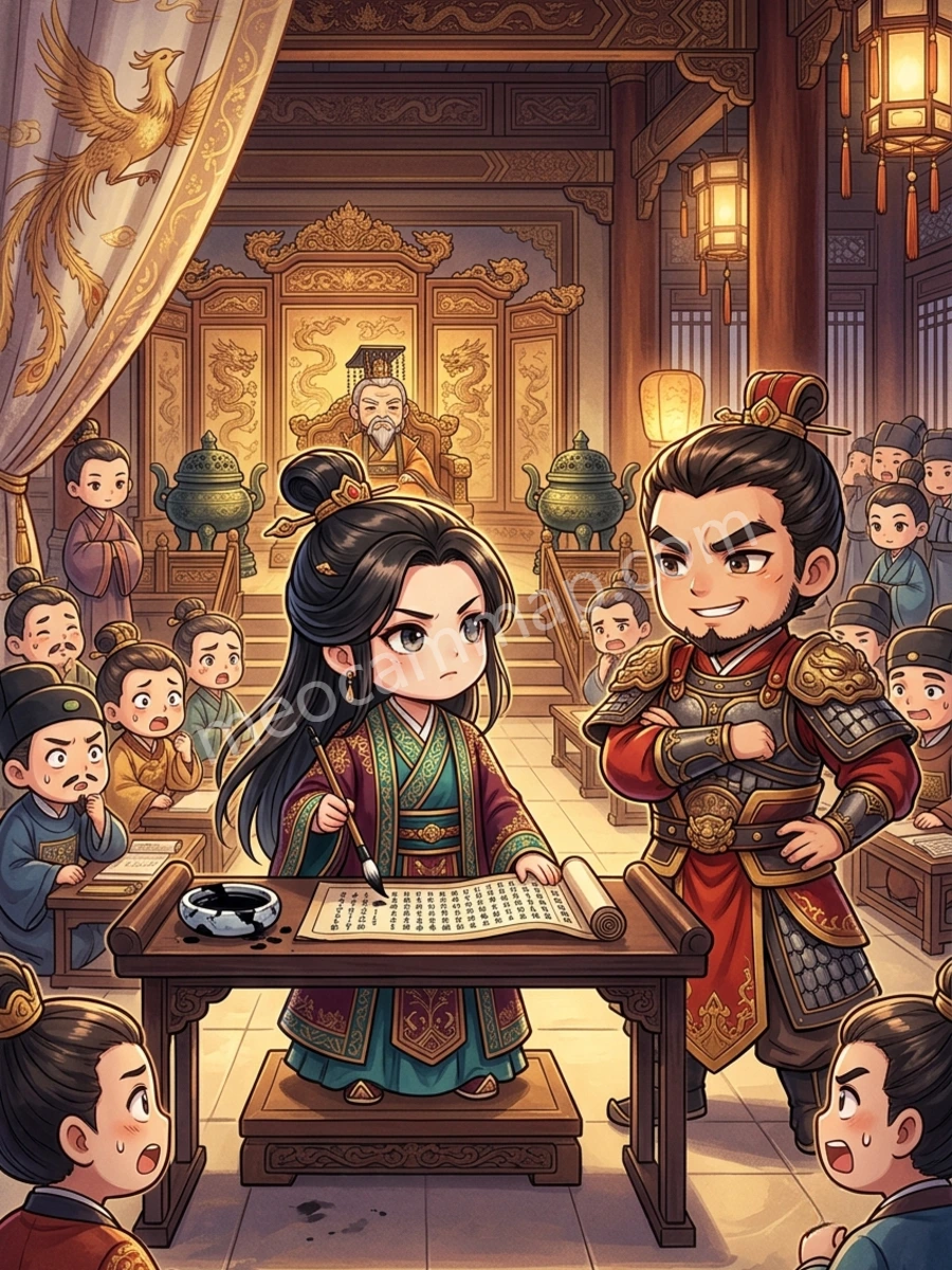 Cưới Sử Quan Về Để Bịt Miệng, Đêm Tân Hôn Thái Úy Lại Mài Mực Cho Ta Chép