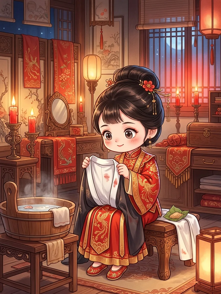 Đêm Tân Hôn Phu Quân Ra Ngoài Một Lát, Vệt Son Sau Tai Chàng Ta Đã Giặt Sáu Năm